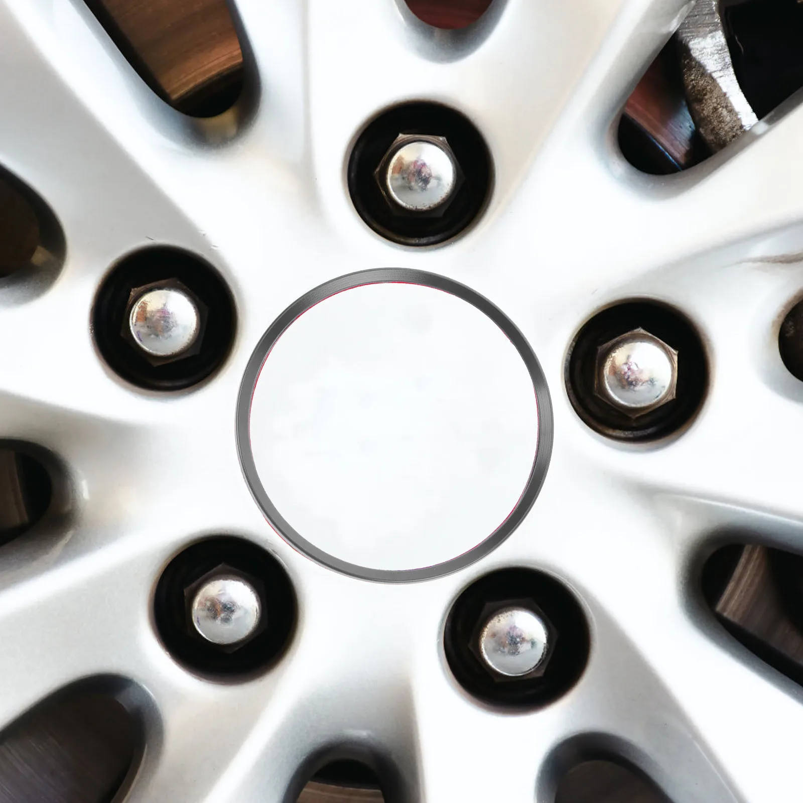 

4Pcs Wheel Hub Cover Trim Stylish Aluminum Alloy Fit for Xt4 Enhanced Vehicle Appearance Easy Install Car Accessories