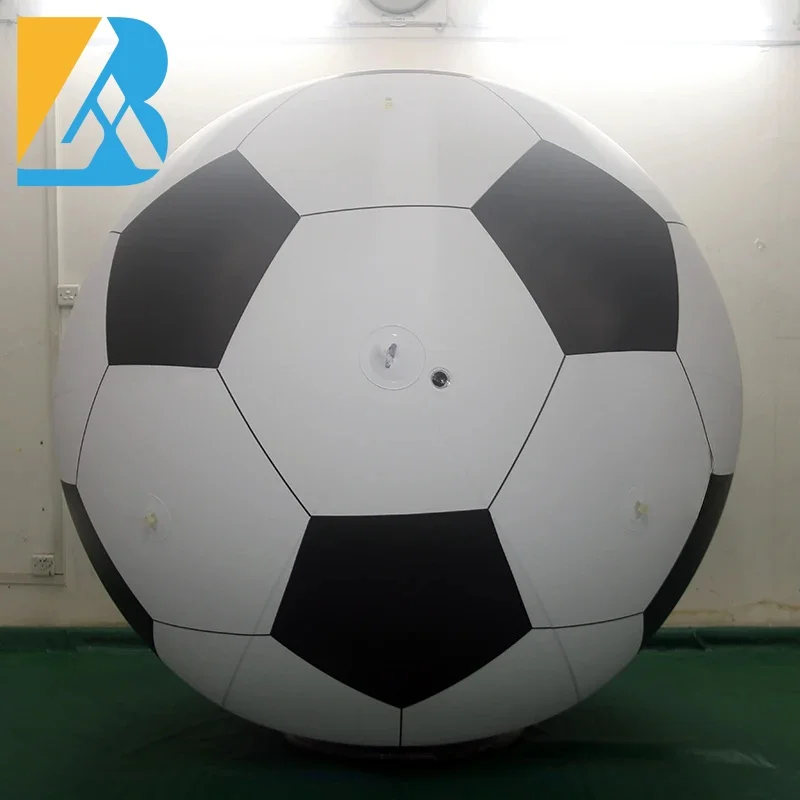 Personalized Air Sealed Large Inflatable Soccer Balloon for Soccer Theme Birthday Party Toy