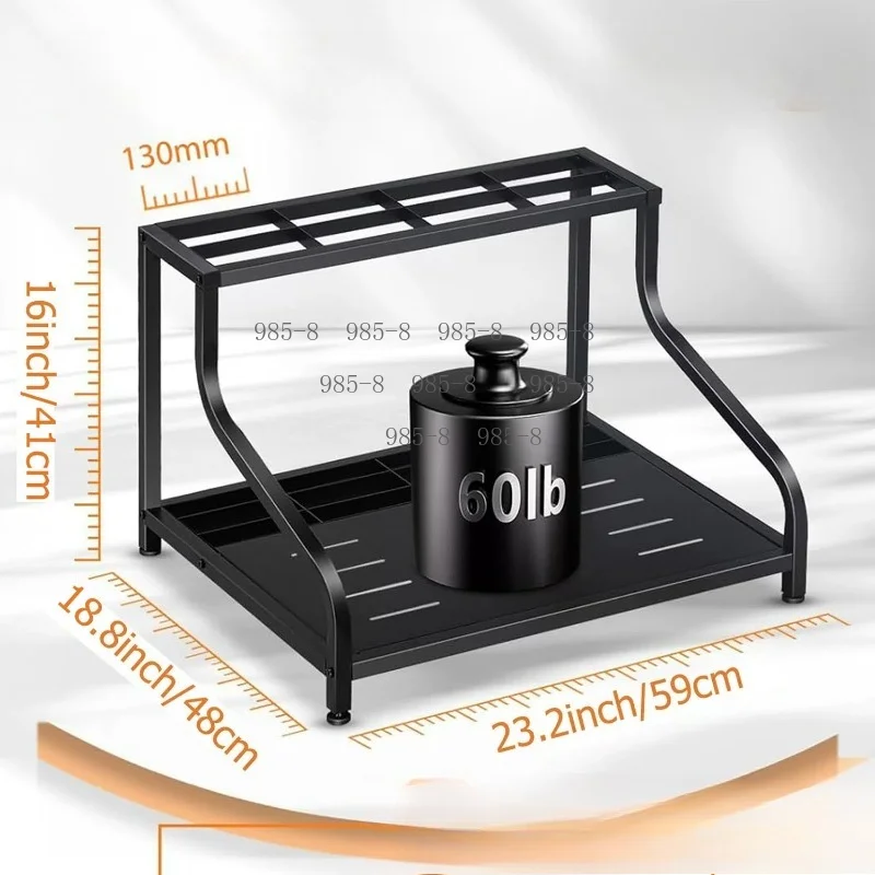 Heavy Steel Movable Floor Stand, Snowboard Storage Rack for Garage and Basement