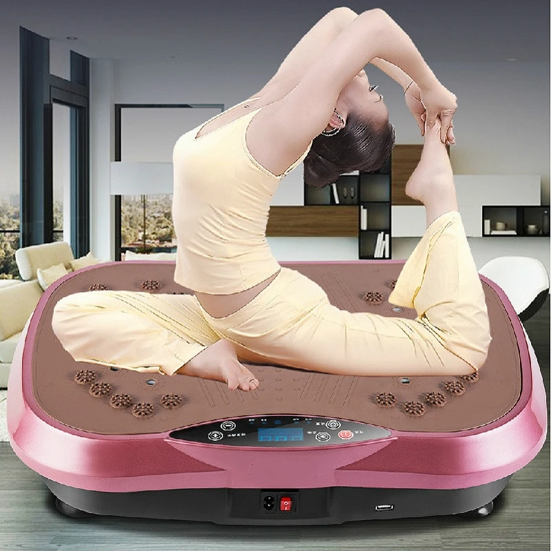 Beautiful buttock power plate weight household multi-function shape body machine mute vibration to lose weight