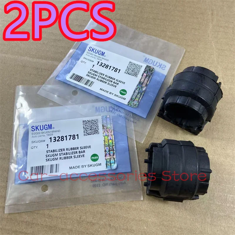 2 Pieces SKFGM Engine Parts Front Stabilizer Bushing Rubber Sleeve For Chevrolet Cruze Opel Astra Insignia 13281781