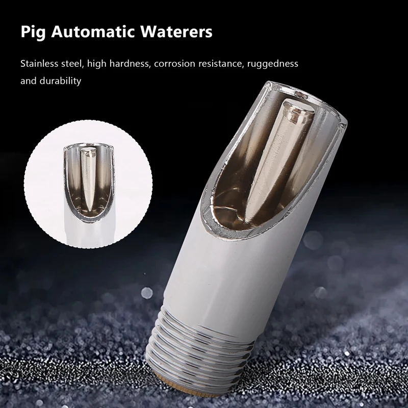 

20 X Automatic Pig Nipple Drinker For Sow Piglets Drinking Nipples Drinking Fountains Animal Drinking Fountains Drinking Fountai