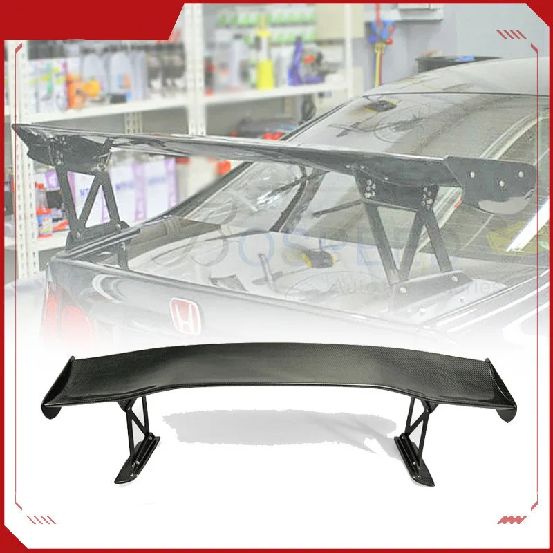 

Suitable for Honda Civic FD2 modified JS RACING carbon fiber GT large rear wing rear spoiler fixed wing 2006