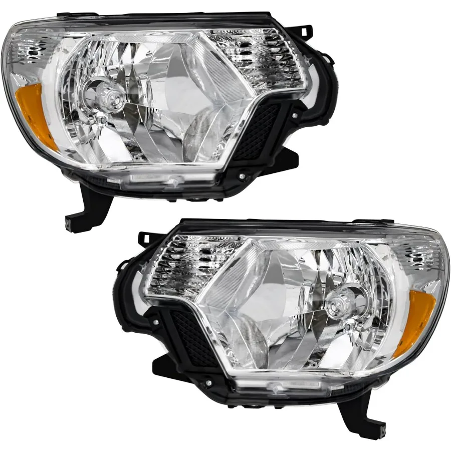 

Совместимы с фарами Tacoma 2012-2015 годов выпуска, хромированный корпус, янтарный отражатель, сторона водителя и пассажира.