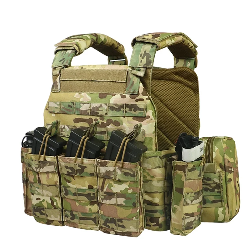 

Military Safety Molle Pouches Plate Carrier Vest Hunting Bullet Proof Hilet Tactique Tactical Vests Armor Adjustable Training