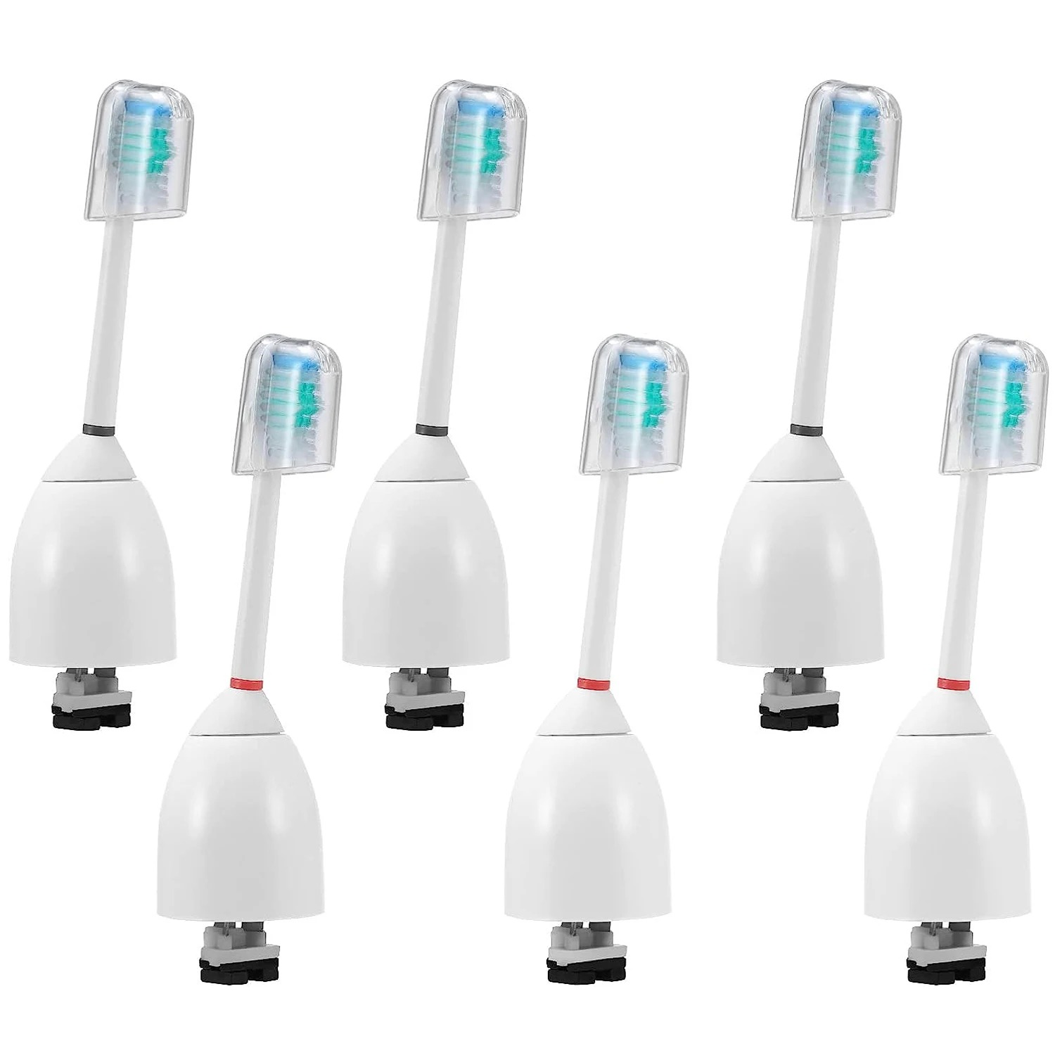 1/4/6pcs wymienne końcówki do szczoteczki kompatybilny z Philips Sonicare E-Series HX7022/66 HX7023/30