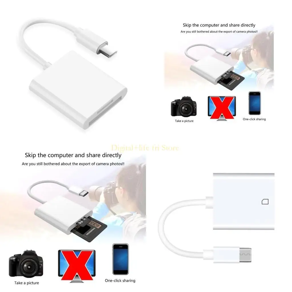 

E06D TF CARD Reader USB C TO TF ADAPTER ADAPTER для 15