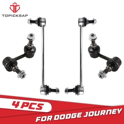 TOPICKSAP 4pcs Front & Rear Stabilizer Sway Bar End Link for Dodge Journey 2009 2010 2011 2012 2013 - 2018 68052655AA 4766962AA
