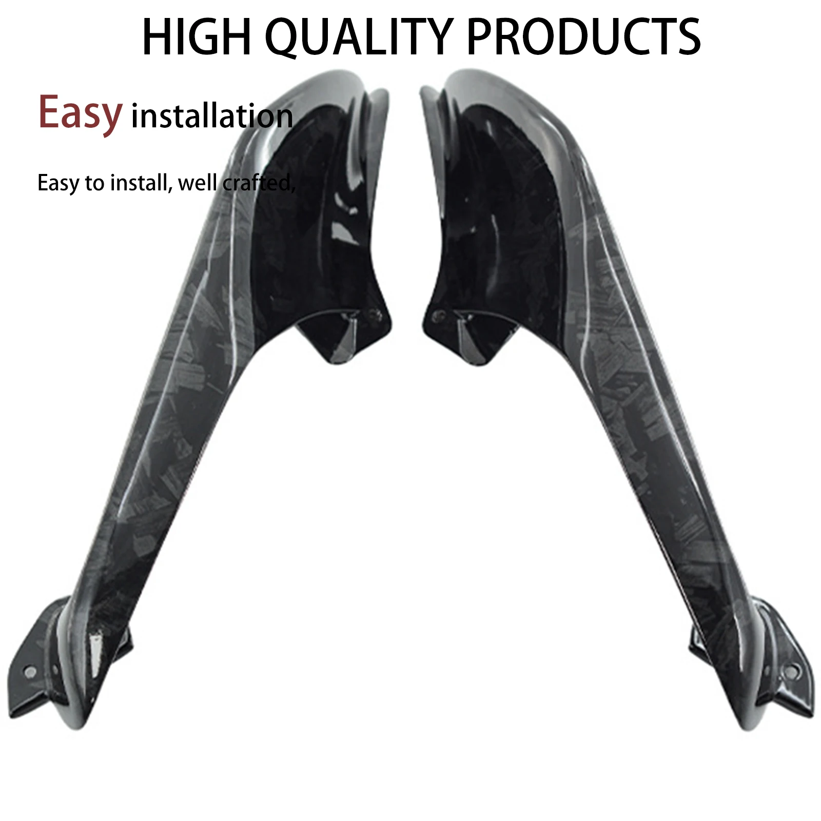 لياماها R1 R1M 2021-2024 YZF-R1 دراجة نارية المرايا الجنيحات الهوائية downforce الجانب أجنحة المفسد هدية غطاء #6