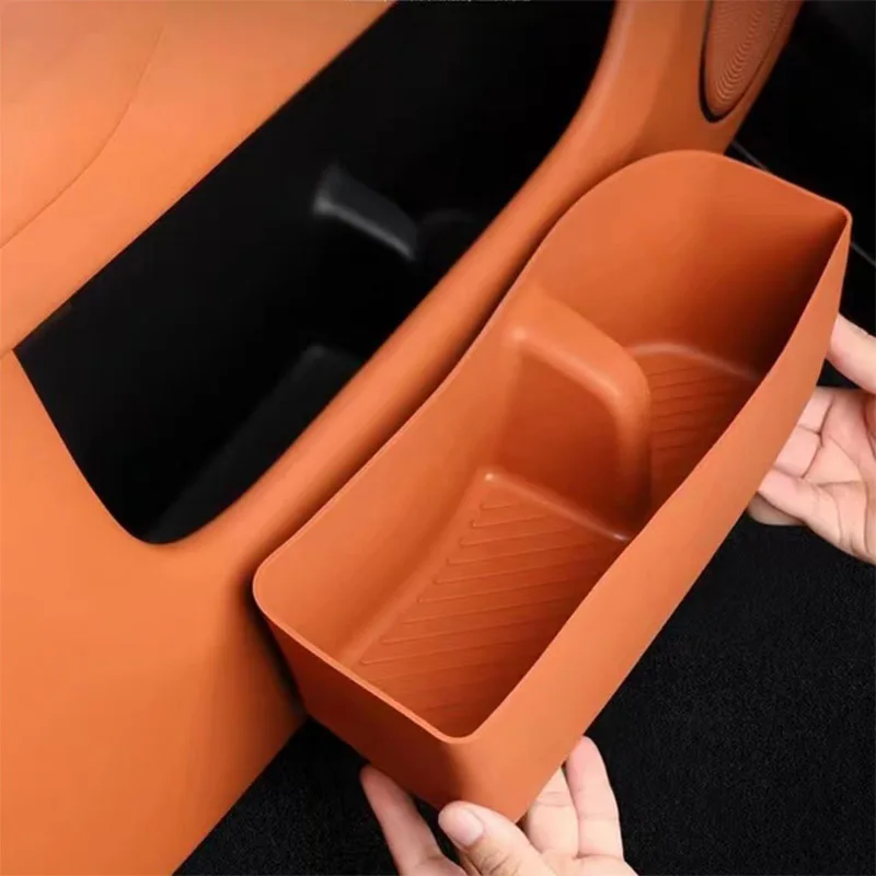 

Li Lixiang L7 L8 L9 2023 2022 Car Styling Door Storage Box Cushion Door Slot Cushion Silicone Storage Box Auto Accessories