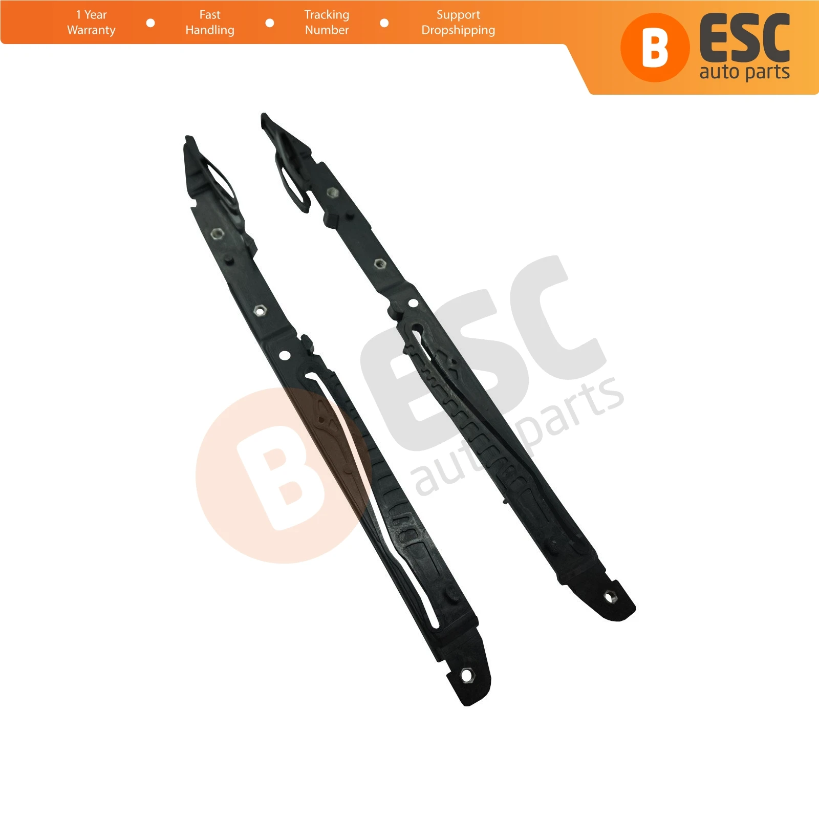 Sunroof Glass Rail Guia Repair Set, Esquerda e Direita Peças para Kia Hyundai Ford Peugeot 307 Dodge Ram Chrysler 81620A 8401N, ESR553