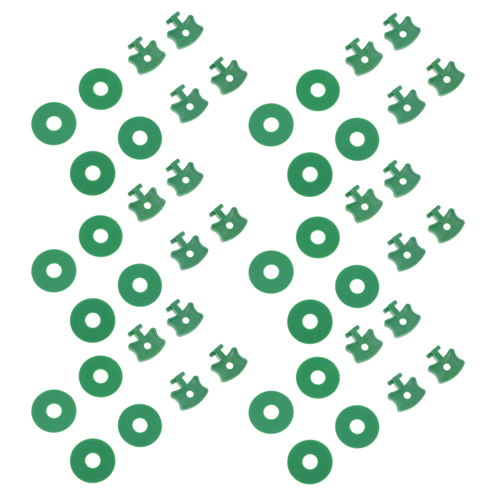 

50 set Greenhouse Clip Heavy Duty Aluminum Fixing Hanger For Netting Shading Insulation Plant Organizer Tool Accessory