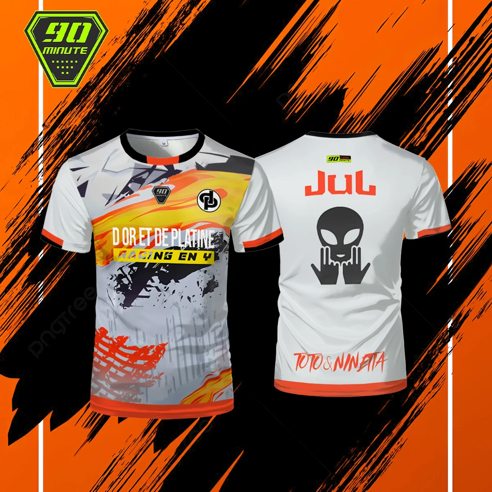 حار Maollot يوليو تي شيرت 90 دقيقة الرياضة تنفس جيرسي في الهواء الطلق التجفيف السريع قميص كرة القدم الرجال بلايز شراء