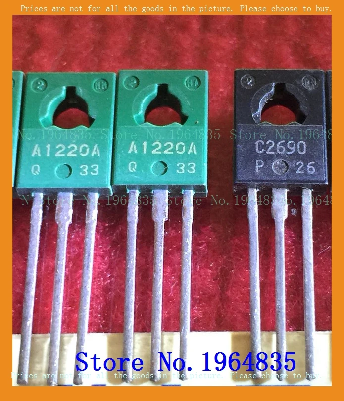 

2pcs/lot=a pair 2SA1220 2SC2690 A1220 C2690