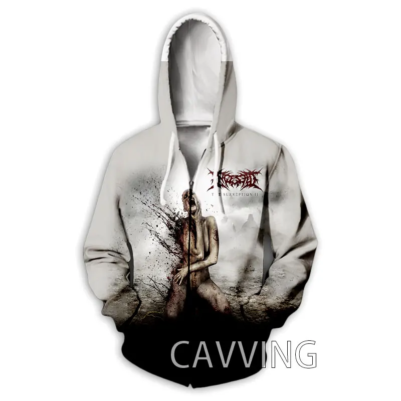 

CAVVING 3D Printed Ingested Rock Zipper Hoodies Zip Hooded Sweatshirt Harajuku Hoodie Sweatshirt for Men/women