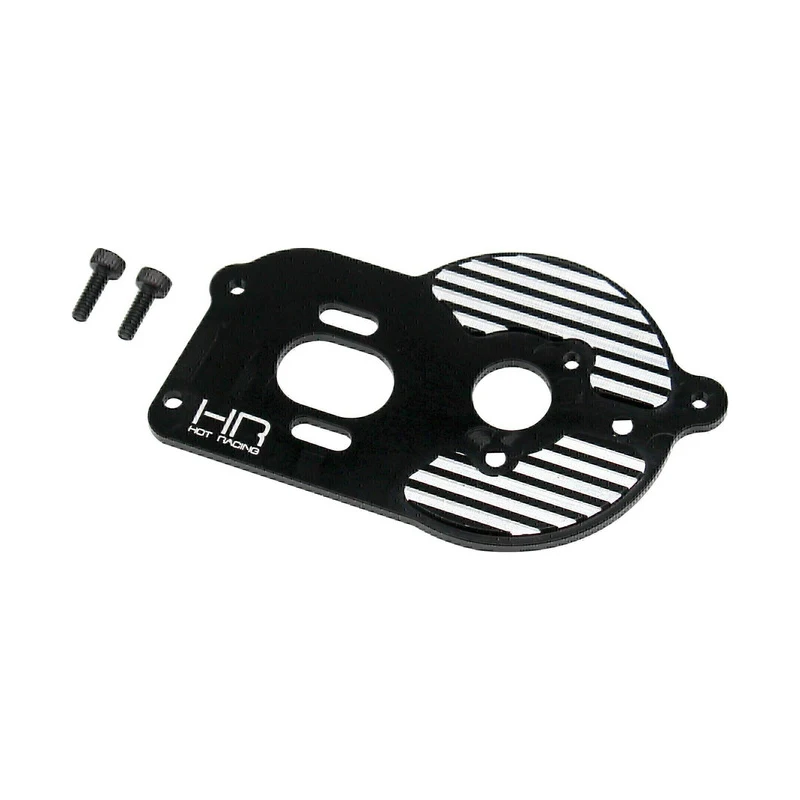 HR Alum. Motor Mount Plate for Losi Mini-T 2.0/Mini-B 2.0, Wider Gear Ratio, Better Mesh, Heat Sink, Replace LOS212017/021