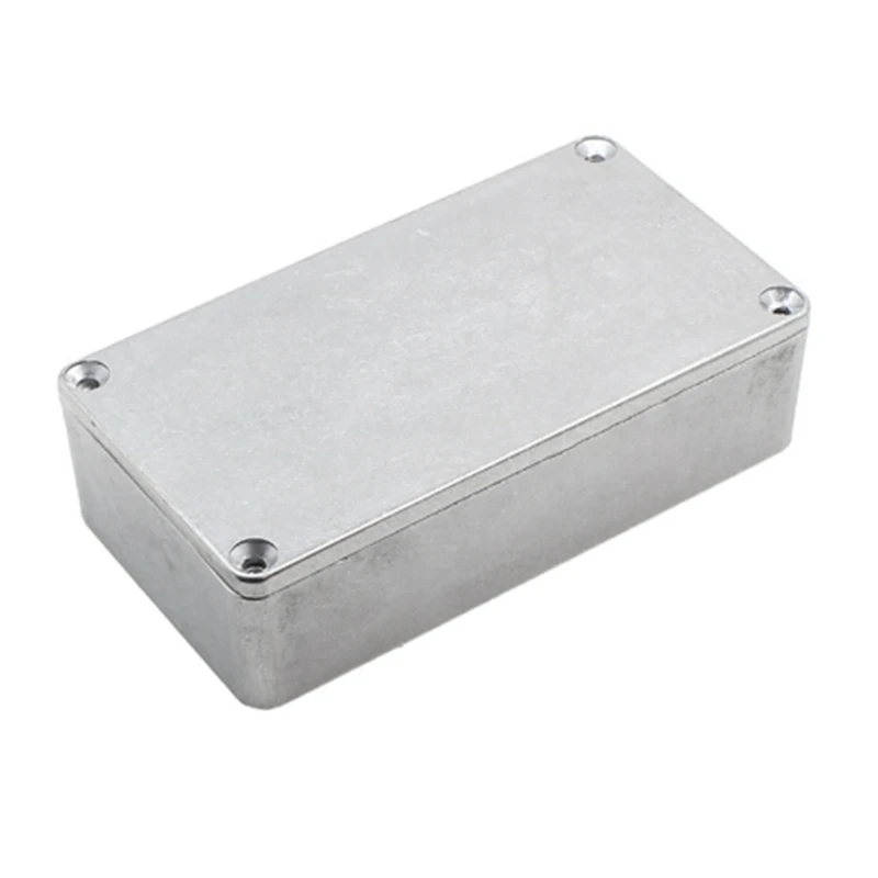 Aluminum Box Guitar Effects Housing Stompbox Effects Housing Drillable Plastic Spray DIY Guitar Pedal Kit