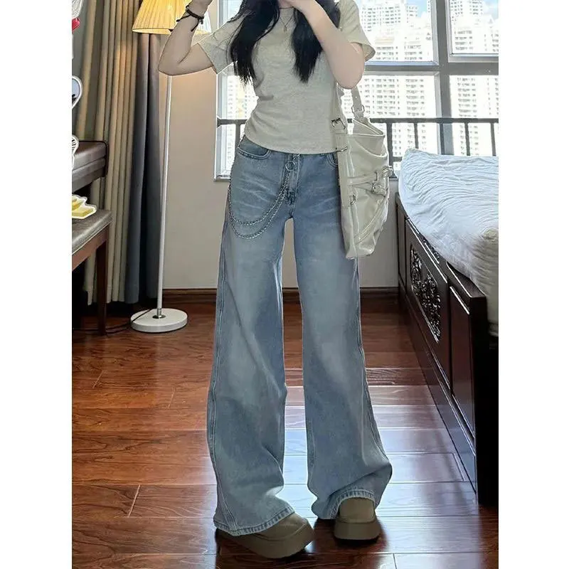 Damesbroeken Jeans voor dames Hoge taille High Fashion Trend Populaire vrouwelijke denim Hot Sense-serie Effen kleur Alle match lang