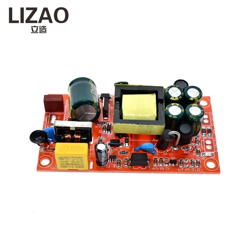LIZAO 220V to 12V 1A / 5V 1A Dual Output Fully Isolated Switching Power Supply Module AC-DC Converter Board