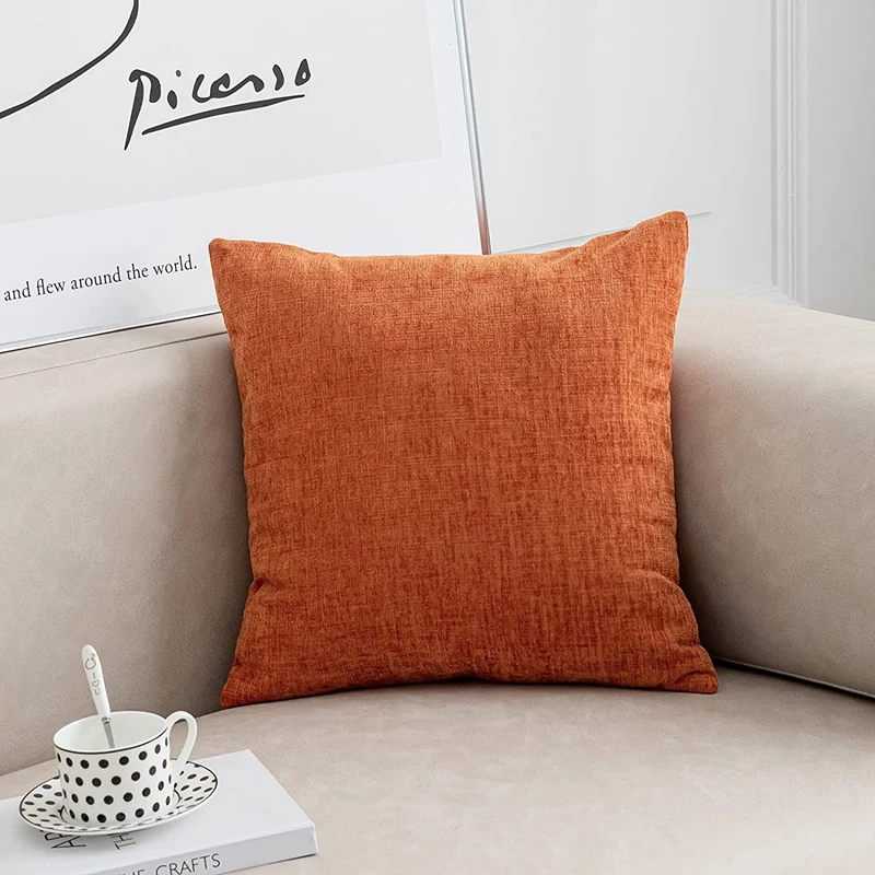 Pillow Covers 18X18 Inch Set Of 2 Modern Farmhouse Rustic Decorative Throw Pillow Cover Square Cushion Case