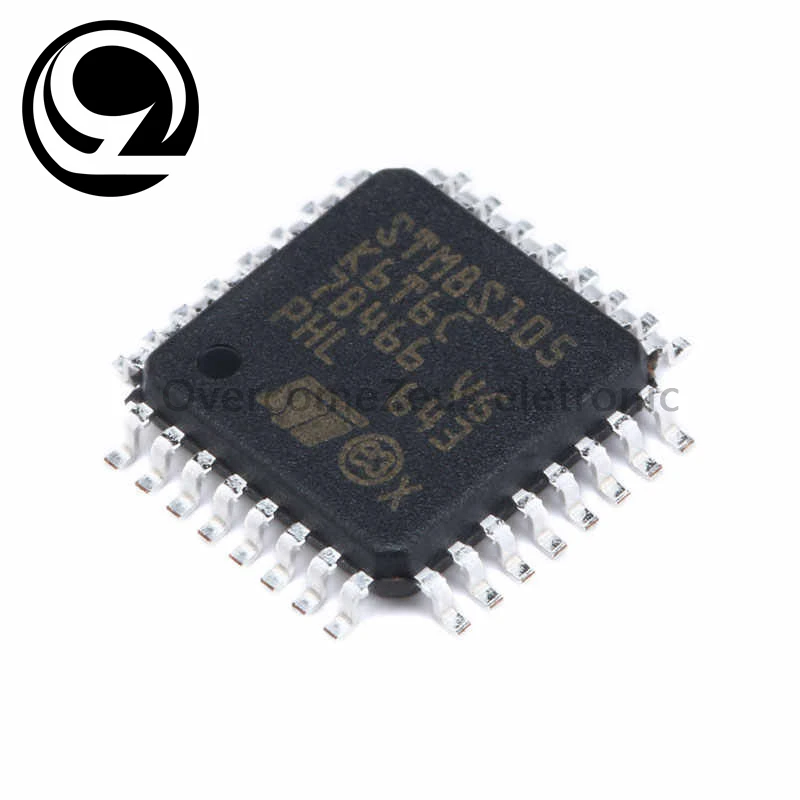 Original STM8S105K6T6C LQFP-32 16MHz 32KB Flash Microcontrolador MCU de 8 bits
