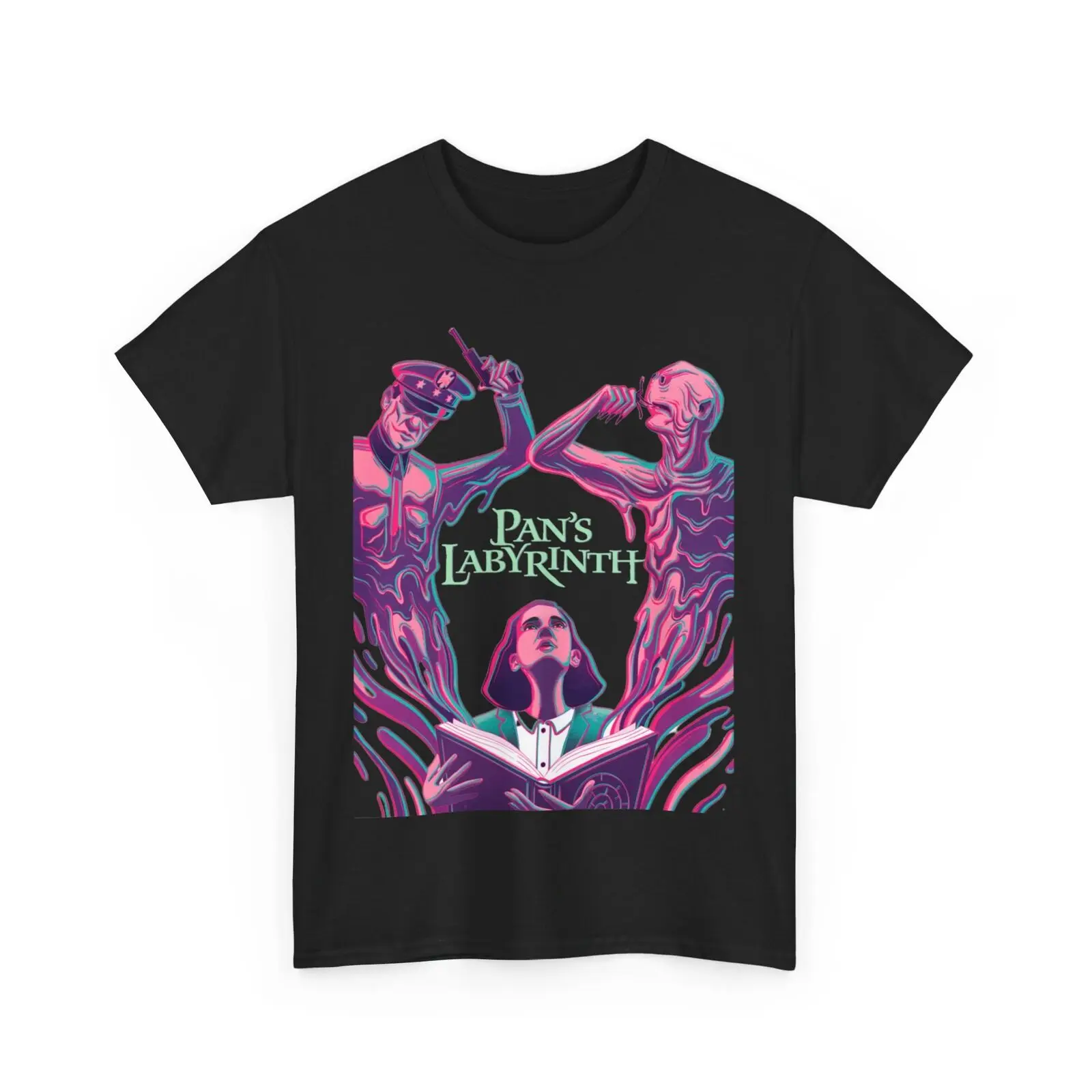 تي شيرت قطني ثقيل ، المقالي ، فيلم المتاهة Guilllano #1