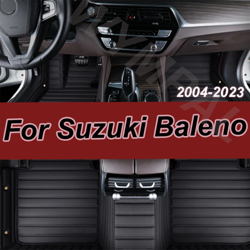 Luxury Autohome Car Floor Mats For Suzuki Baleno 2015 2016-2019 Year Upgraded V…