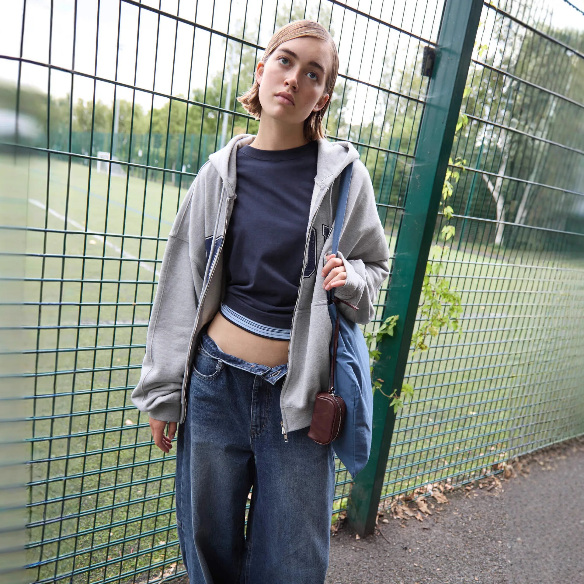 Lowclasic Casual Striped Long Sve T-irt Women's Fake 2-Piece Design Dongda Gate  Cotton Loose Fit Autumn Thi