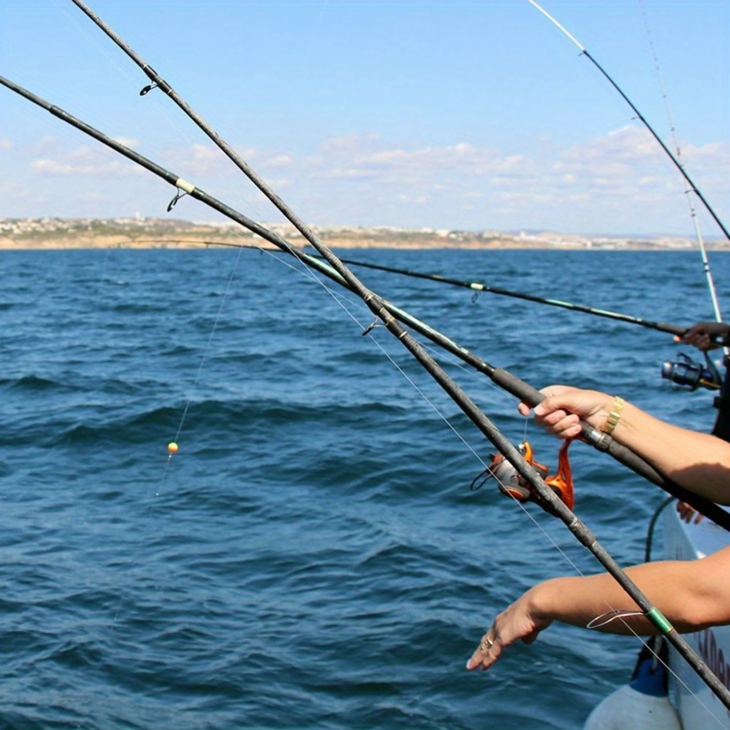 투명 플라스틱 정리함, 공예, 비즈, 태클, 와시 테이프, 내구성 PP, 컴팩트, 다목적, 대형 15 그리드, 2 개/세트
