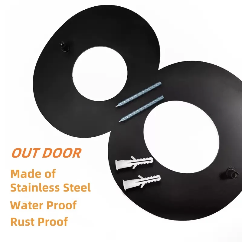 15/20/30 سنتيمتر الفولاذ المقاوم للصدأ أرقام المنزل العائمة المسمار تثبيت عنوان تسجيل لوحة الباب رقم اللوحة لشارع المنزل في الهواء الطلق