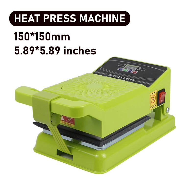 Heat Press Machine Stable Quality 15x15 Sublimation T-shirt Heat Press Machines Heating Transfer Iron On Clothes Bags