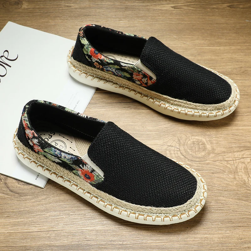 

Beijing Old Man Canvas Shoes Men's Summer Breathable Soft Bottom Multi-layer Casual Sports Lightweight Slip-On Shoes