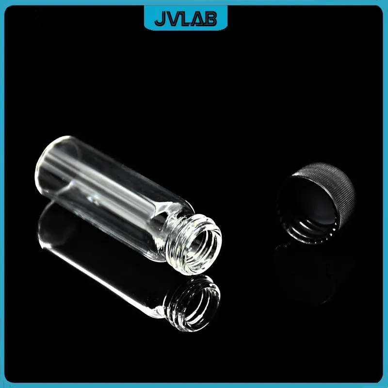 Chromatography Vial 4 ml Bacteria Vial Without Scale Reagent / Serum Storage Bottle With 13mm Solid Cap & Septa 100 / PK