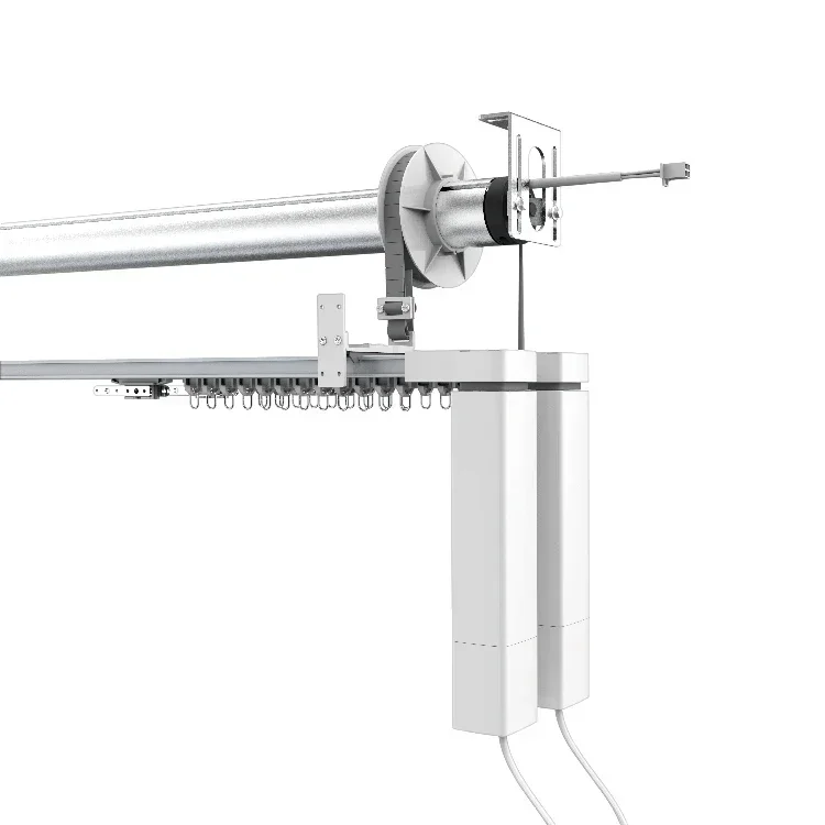 

patented telescopic structure design up and down system motorized lift curtain