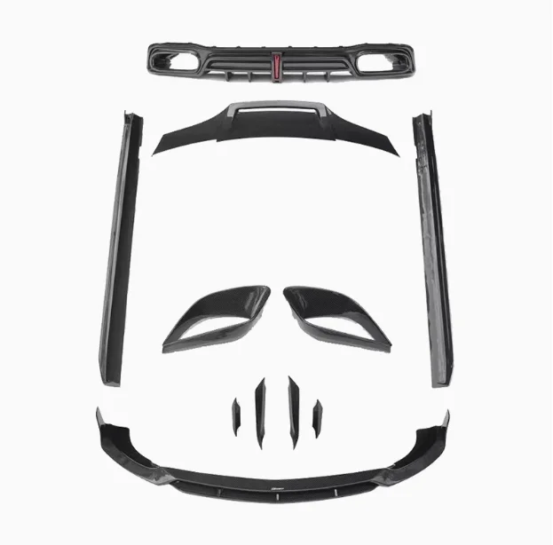 

High Quality Body Kit for Mercedes-Benz E-Class 63 AMG 21-23 Upgrade CMST Style Auto Part Front Lip Rear Lip Spoiler Side Skirts