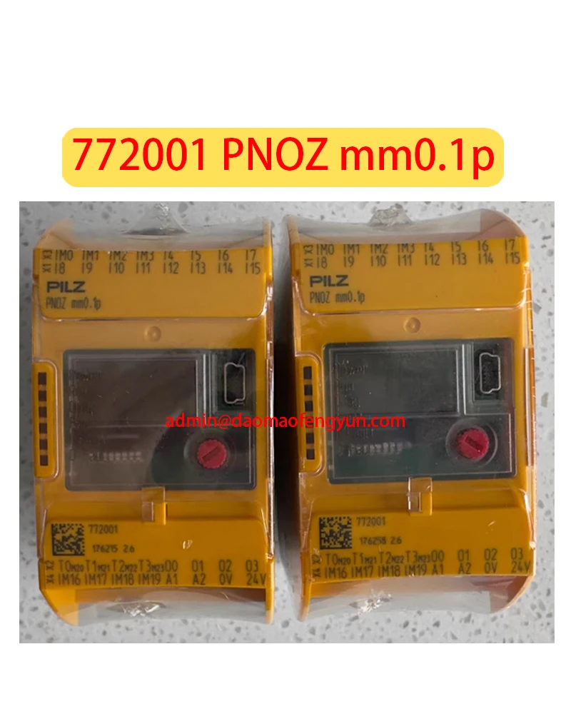 772001 PNOZ mm0.1p Brand new Safety Relays，Fast shipping