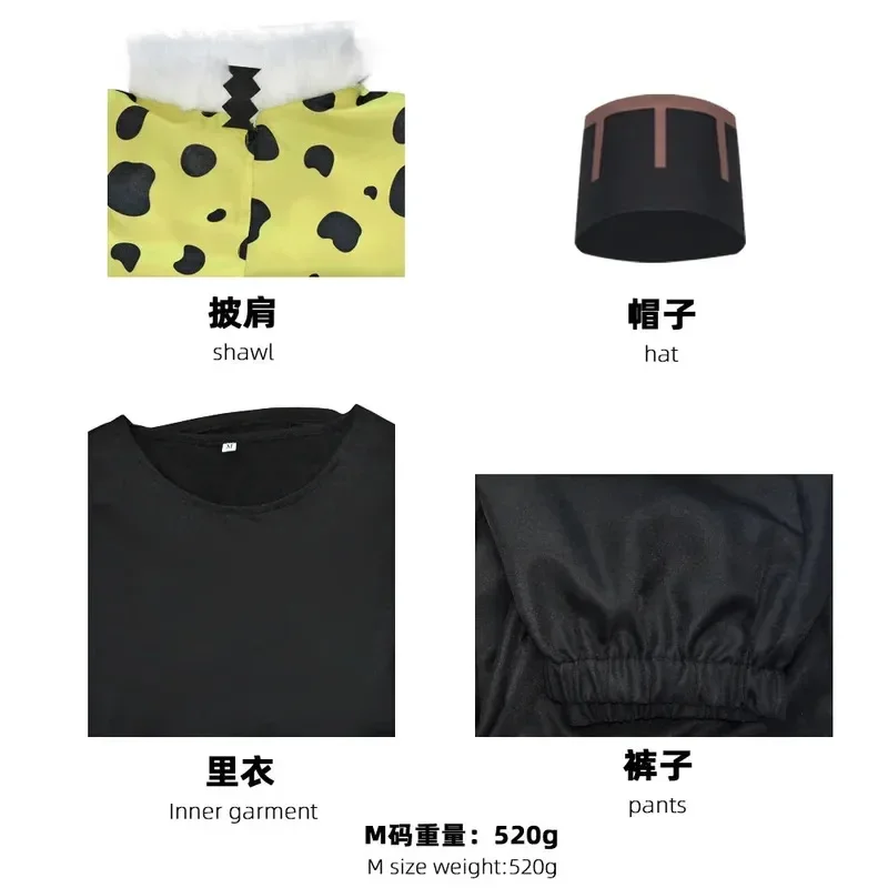 

Anime Jujutsu Kaisen Jōgo Cosplay Costume hat Jogo Cos Suit Halloween Carnival Party Comic Con Cos