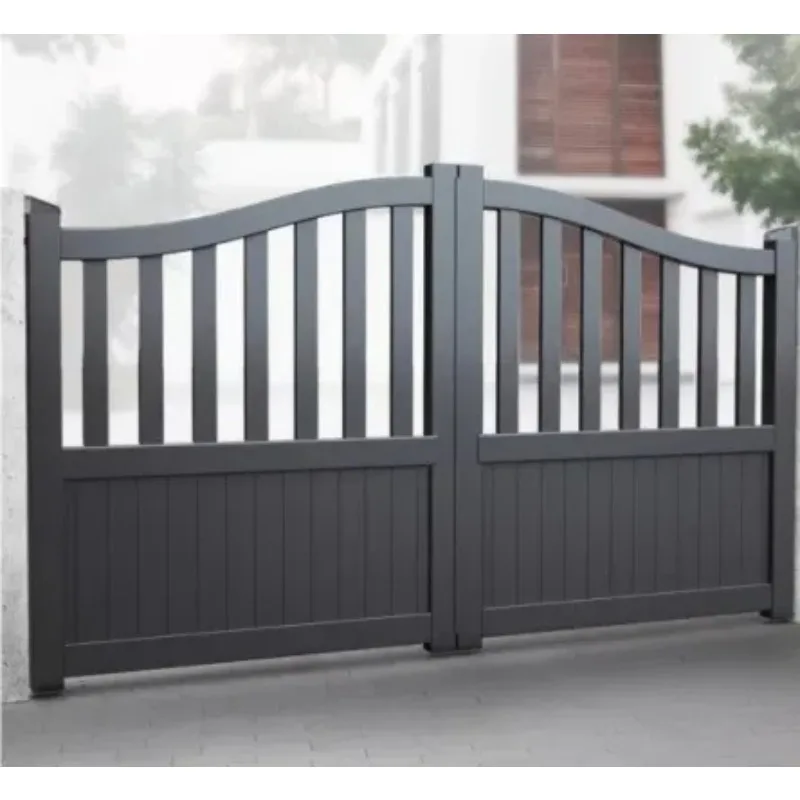 أسعار بوابة الألومنيوم ذات التصميم الحديث، بيت القرية، بوابة متأرجحة #2