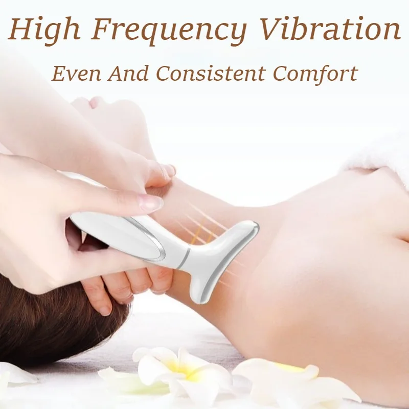 

Вибрационный массажер для шеи, устройство для устранения морщин, электрический косметический прибор, микротоковый лифтинг для шеи и лица