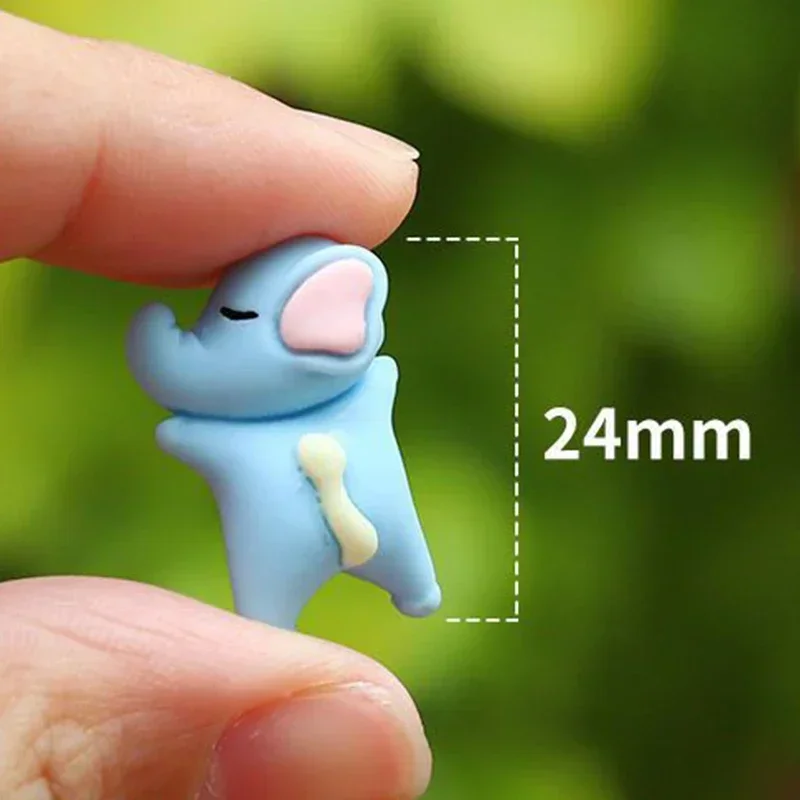 6pcs Cute Mini Ducks Car Interior Decoration Funny Cartoon Animal Auto Center Console Rearview Mirror Ornaments Car Accessories view 6