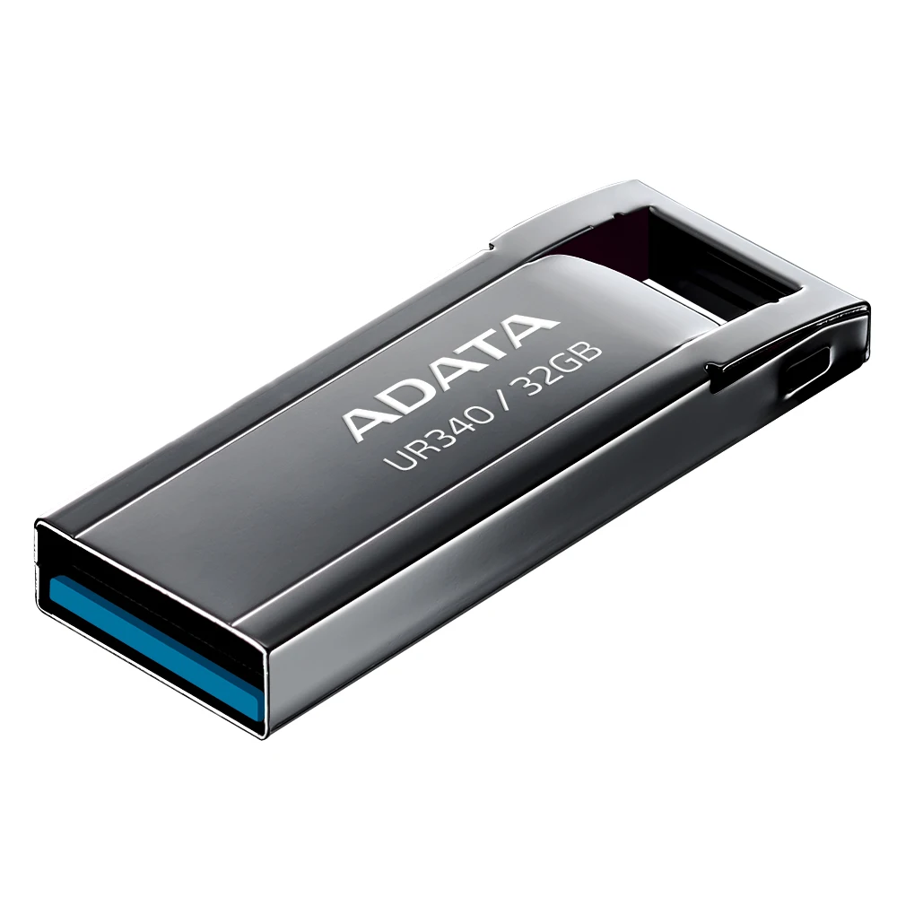 ADATA UR 340 USB Flash Drive 128GB 64GB 32GB Metal USB3.2 Pendrive High Speed Memory U Disk for Computer