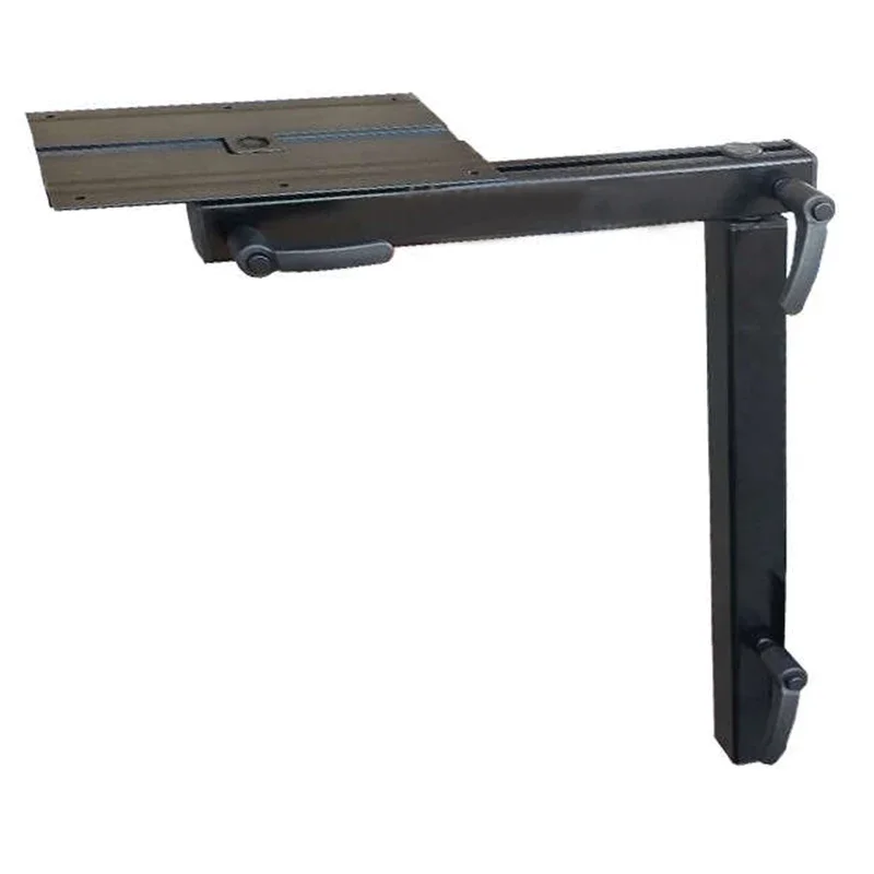 Height Adjustable RV Folding Table Legs 6000 Series Aluminum Alloy w/ Tool-Free Install Max Load 15kg for Campervan Overbed Desk