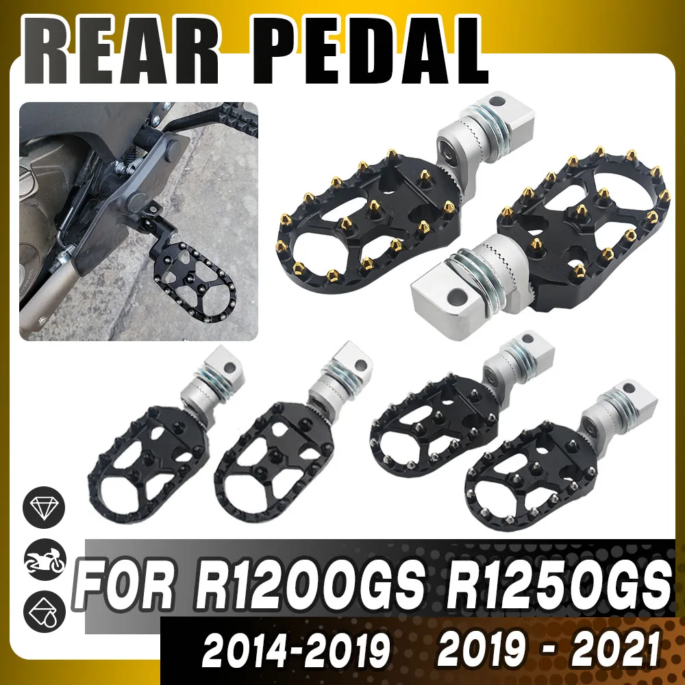 

Motorcycle Rear Footpegs Adjustable Extend Lowering Foot Rest Pegs For BMW R1200GS LC ADV 2014-2019 GSA1250 R1250GS LC ADV 2023