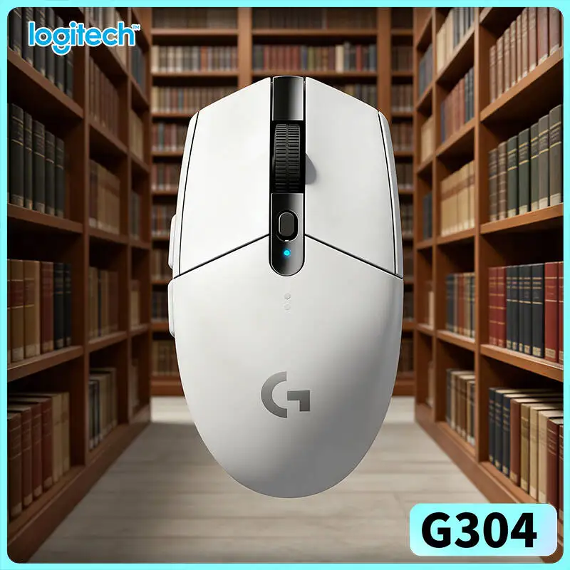 Logitech G304 LIGHTSPEED Wireless Gaming Mouse fits perfectly for casual streaming work and everyday desktop computer usage