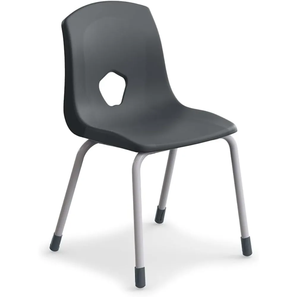 

Curriculum Student Chair 18" H Gray | Stackable Plastic Classroom Chairs for Students, Ideal for Weight Capacity and Versatile
