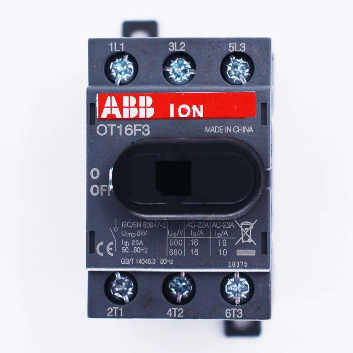 

10136389 1SCA104811R1001 OT16F3 switch-diconnector