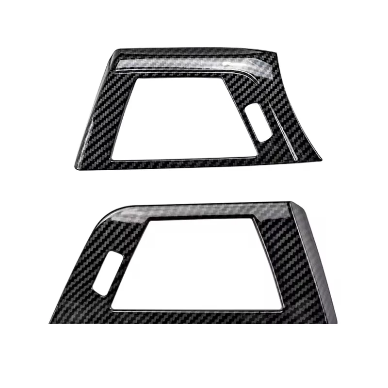 2Pcs Carbon Fiber Style Car Side Air Conditioning Vent Cover Trim Frame Fit For BMW 3 Series F30 F31 F32 F33 F34 F36  320i 428i
