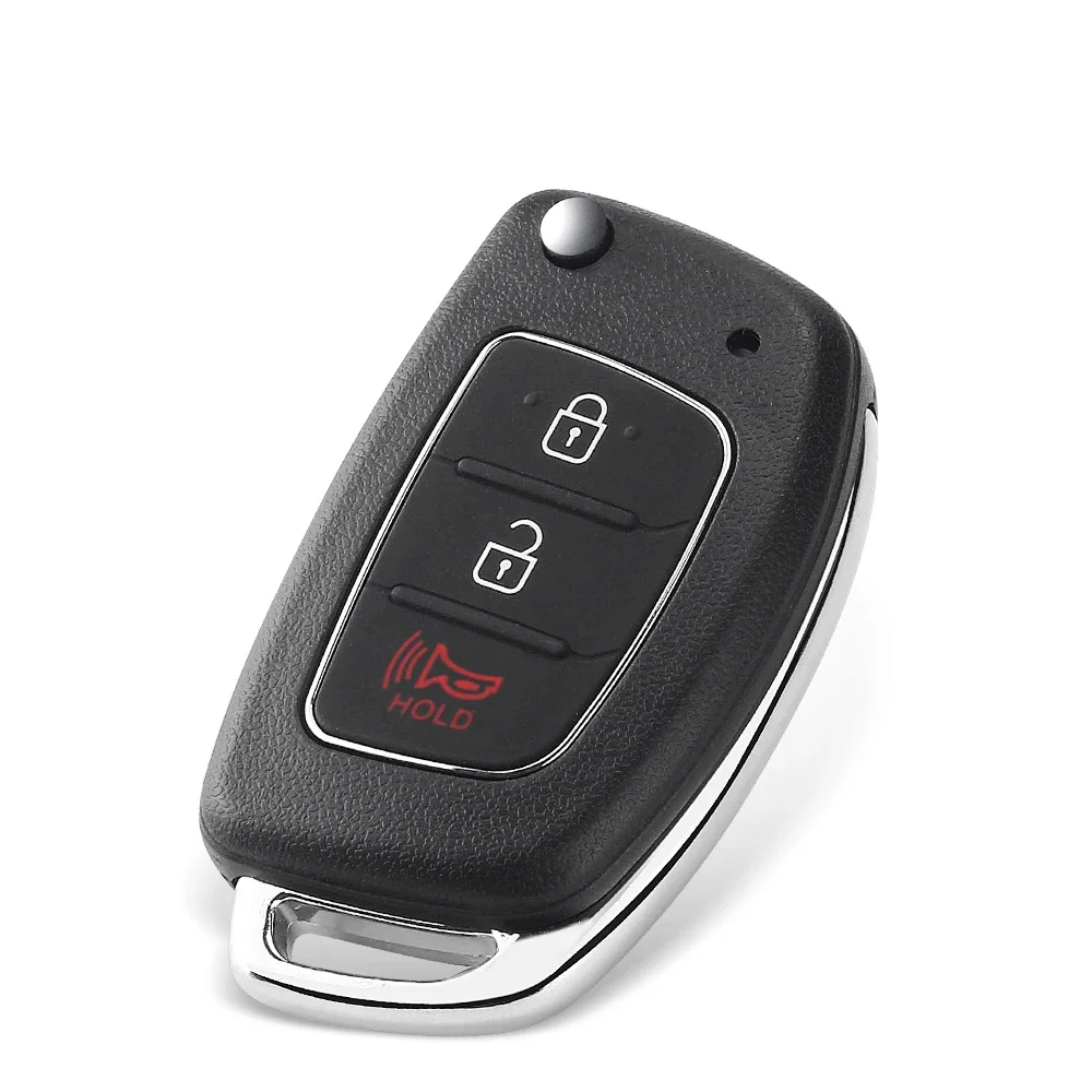 KEYYOU 1PCS Nowy kluczyk samochodowy do Hyundai HB20 IX35 I45 SANTA FE Accent I40 I20 HY15/HY20/TOY40 Blade Key