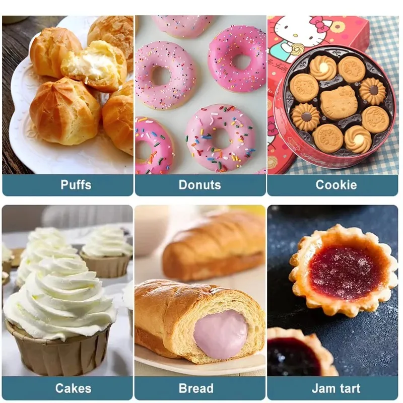 آلة حقن المربى اليدوية آلة حشو حاقن كريم الدنيس آلات تعبئة كريم كروس #6