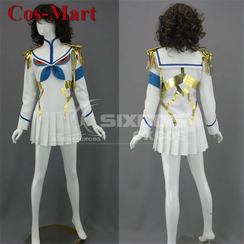 زي تأثيري من Cos-Mart أنيمي قتل لا قتل Kiryuuin Satsuki لطيف الحلو مدرسة بحار زي نشاط حفلة لعب الأدوار الملابس